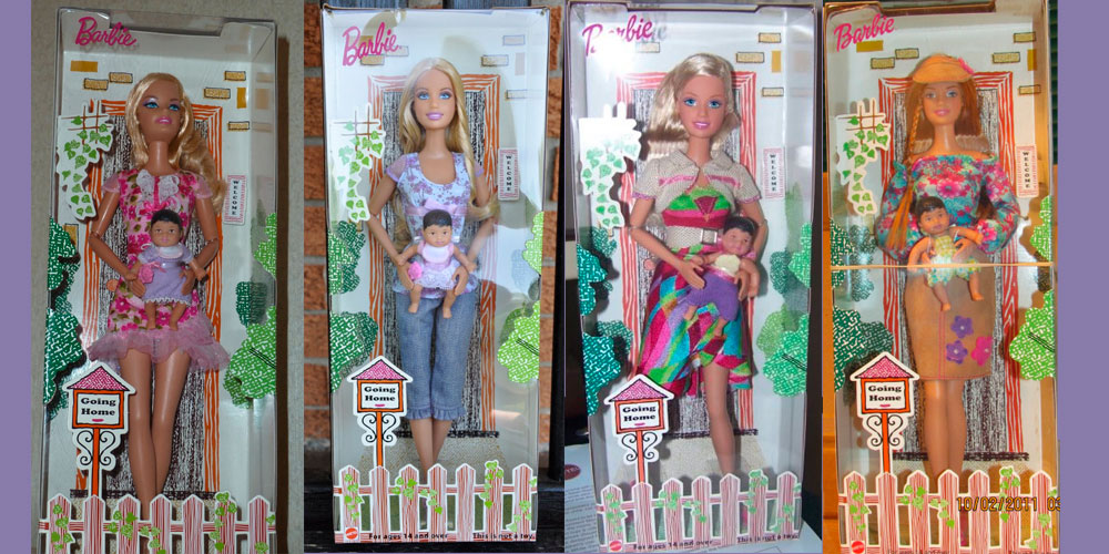 Going Home Barbie Adoption Doll