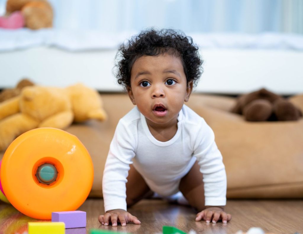Adoptive family of different races