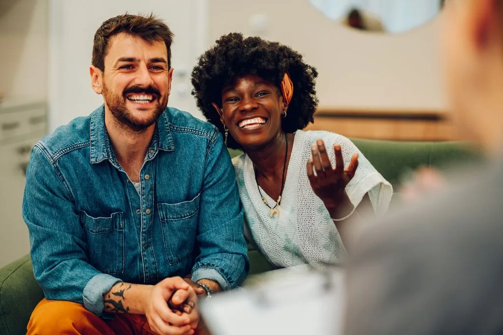 Adoptive family meeting with Heart to Heart adoption specialists